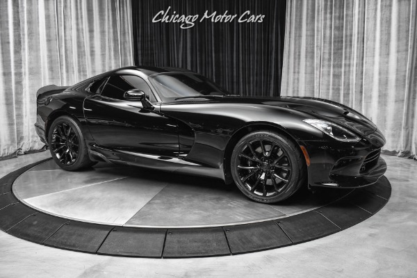 Used 2013 Dodge Viper ALL BLACK! Carbon Fiber Leather Bucket Seats CORSA Exhaust Only 17K Miles for sale Sold at Chicago Motor Cars in West Chicago IL 60185 6