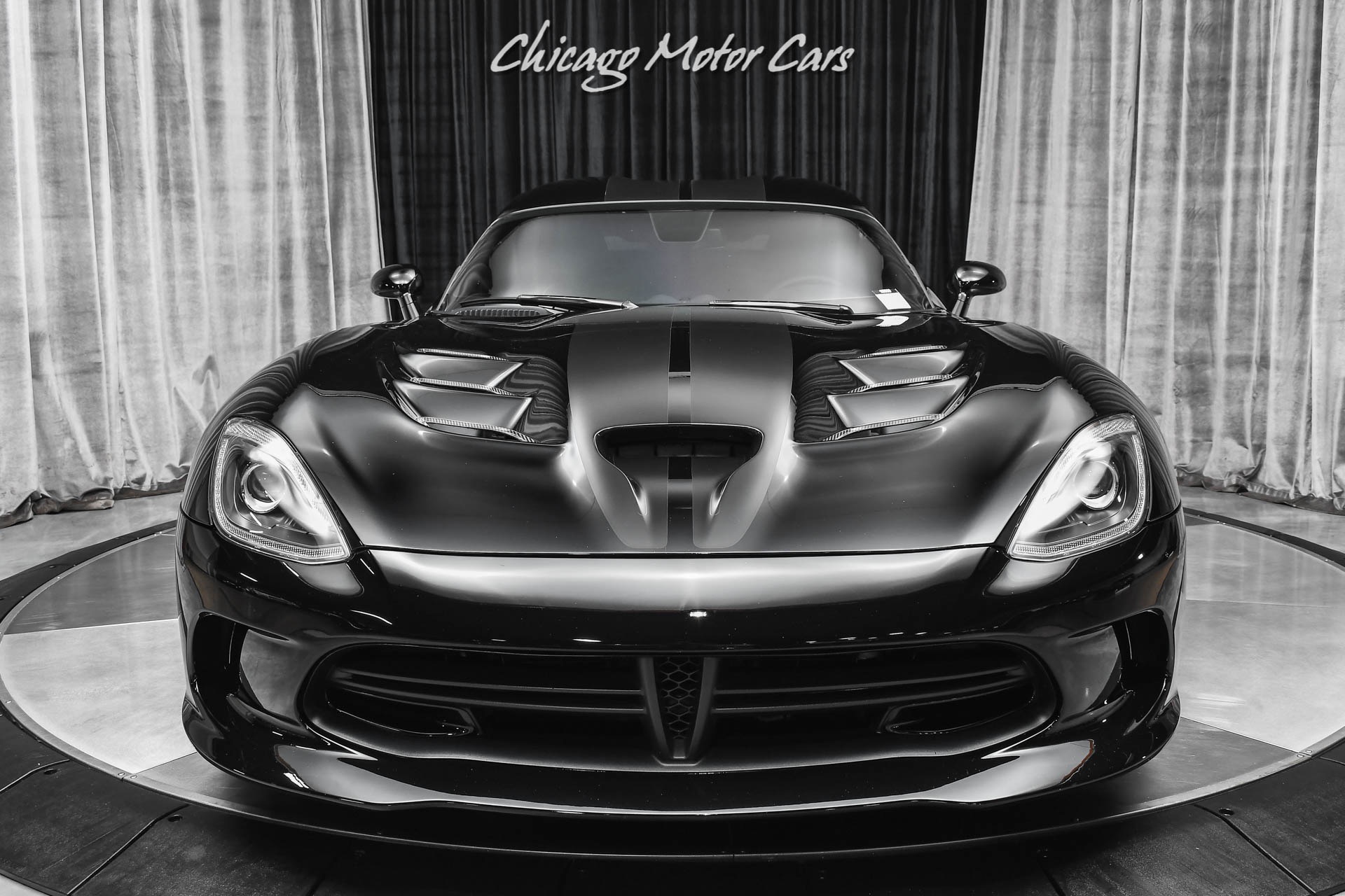 Used-2013-Dodge-Viper-ALL-BLACK-Carbon-Fiber-Leather-Bucket-Seats-CORSA-Exhaust-Only-17K-Miles