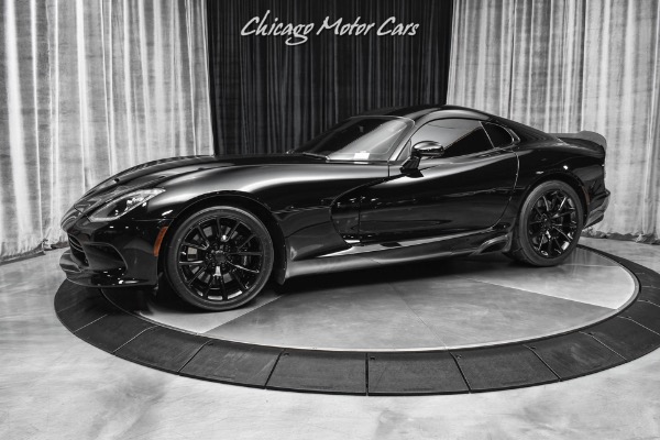 Used 2013 Dodge Viper ALL BLACK! Carbon Fiber Leather Bucket Seats CORSA Exhaust Only 17K Miles for sale Sold at Chicago Motor Cars in West Chicago IL 60185 1