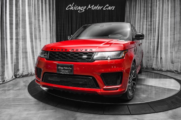 Used 2018 Land Rover Range Rover Sport HSE Dynamic SUV Drive Pro Pack! Head-Up Display! Firenze Red Metallic! for sale Sold at Chicago Motor Cars in West Chicago IL 60185 2