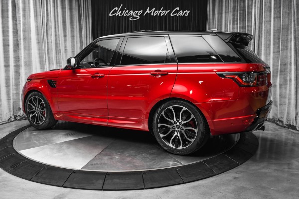 Used 2018 Land Rover Range Rover Sport HSE Dynamic SUV Drive Pro Pack! Head-Up Display! Firenze Red Metallic! for sale Sold at Chicago Motor Cars in West Chicago IL 60185 3