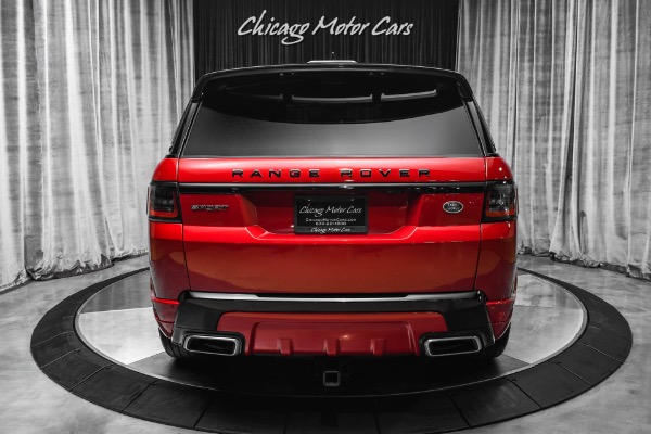 Used 2018 Land Rover Range Rover Sport HSE Dynamic SUV Drive Pro Pack! Head-Up Display! Firenze Red Metallic! for sale Sold at Chicago Motor Cars in West Chicago IL 60185 4
