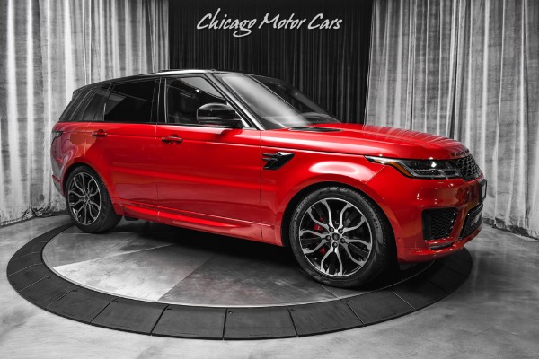 Used 2018 Land Rover Range Rover Sport HSE Dynamic SUV Drive Pro Pack! Head-Up Display! Firenze Red Metallic! for sale Sold at Chicago Motor Cars in West Chicago IL 60185 6