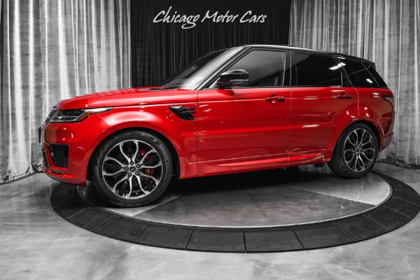 Used 2018 Land Rover Range Rover Sport HSE Dynamic SUV Drive Pro Pack! Head-Up Display! Firenze Red Metallic! for sale Sold at Chicago Motor Cars in West Chicago IL 60185 1