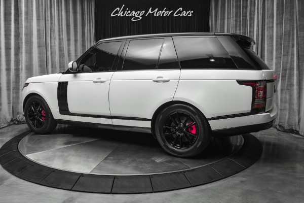 Used 2015 Land Rover Range Rover HSE SUV STARLIGHT HEADLINER! MATTE WHITE Wrap! Stunning! for sale Sold at Chicago Motor Cars in West Chicago IL 60185 3