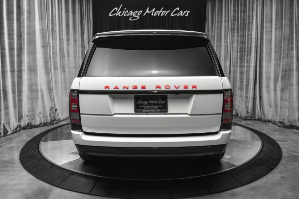 Used 2015 Land Rover Range Rover HSE SUV STARLIGHT HEADLINER! MATTE WHITE Wrap! Stunning! for sale Sold at Chicago Motor Cars in West Chicago IL 60185 4