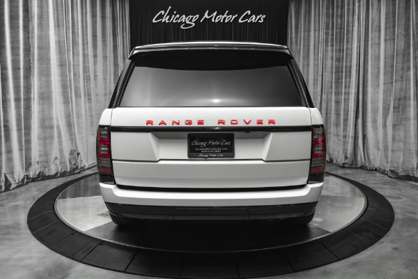 Used-2015-Land-Rover-Range-Rover-HSE-SUV-STARLIGHT-HEADLINER-MATTE-WHITE-Wrap-Stunning