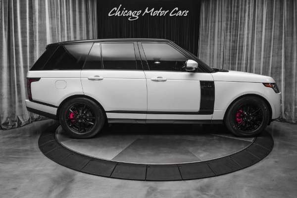 Used-2015-Land-Rover-Range-Rover-HSE-SUV-STARLIGHT-HEADLINER-MATTE-WHITE-Wrap-Stunning