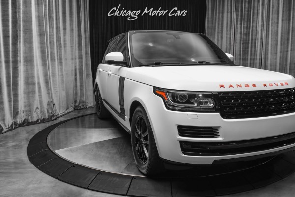 Used-2015-Land-Rover-Range-Rover-HSE-SUV-STARLIGHT-HEADLINER-MATTE-WHITE-Wrap-Stunning