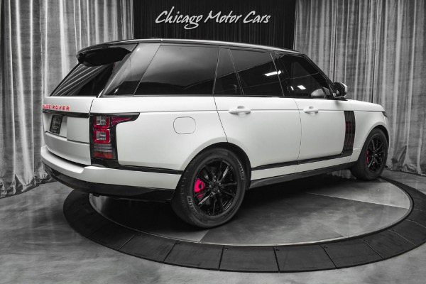 Used 2015 Land Rover Range Rover HSE SUV STARLIGHT HEADLINER! MATTE WHITE Wrap! Stunning! for sale Sold at Chicago Motor Cars in West Chicago IL 60185 5