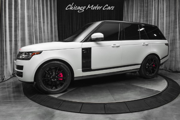 Used 2015 Land Rover Range Rover HSE SUV STARLIGHT HEADLINER! MATTE WHITE Wrap! Stunning! for sale Sold at Chicago Motor Cars in West Chicago IL 60185 1
