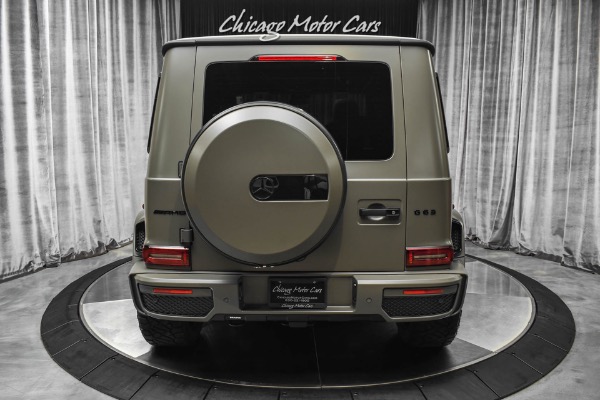 Used 2021 Mercedes-Benz G63 AMG SUV Matte Olive Green Brabus Package CARBON FIBER! Only 2800 Miles! for sale Sold at Chicago Motor Cars in West Chicago IL 60185 4
