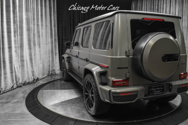 Used-2021-Mercedes-Benz-G63-AMG-SUV-Matte-Olive-Green-Brabus-Package-CARBON-FIBER-Only-2800-Miles