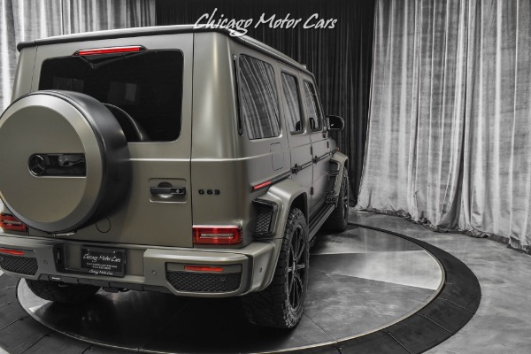 Used-2021-Mercedes-Benz-G63-AMG-SUV-Matte-Olive-Green-Brabus-Package-CARBON-FIBER-Only-2800-Miles