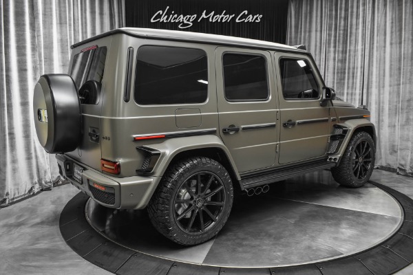 Used 2021 Mercedes-Benz G63 AMG SUV Matte Olive Green Brabus Package CARBON FIBER! Only 2800 Miles! for sale Sold at Chicago Motor Cars in West Chicago IL 60185 5