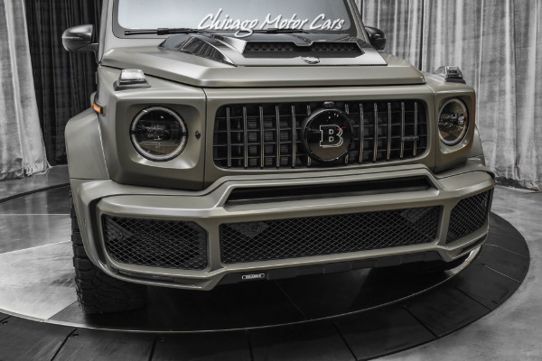 Used-2021-Mercedes-Benz-G63-AMG-SUV-Matte-Olive-Green-Brabus-Package-CARBON-FIBER-Only-2800-Miles