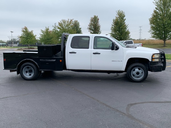 Used-2008-Chevrolet-Silverado-3500HD-Flat-Bed-4X4-Crew-Cab-Duramax-Diesel-Automatic