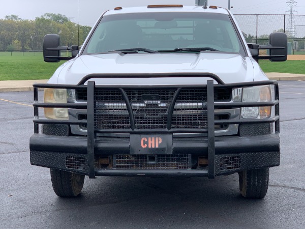 Used 2008 Chevrolet Silverado 3500HD Flat Bed 4X4 Crew Cab-Duramax Diesel-Automatic for sale Sold at Chicago Motor Cars in West Chicago IL 60185 2