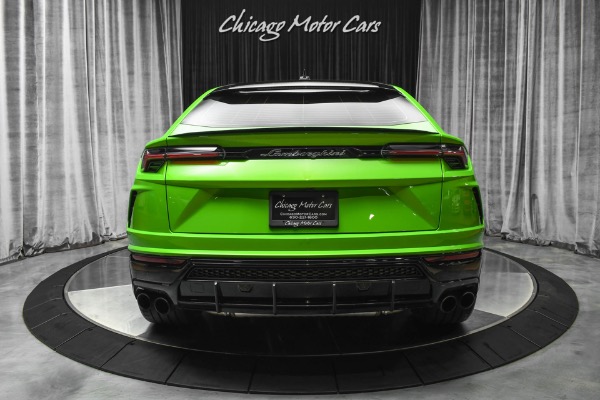 Used 2021 Lamborghini Urus SUV PEARL CAPSULE! Verde Mantis GREEN PEARL! Taigete 23s for sale Sold at Chicago Motor Cars in West Chicago IL 60185 4