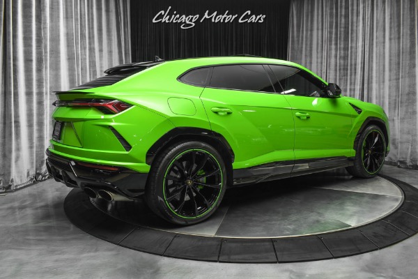 Used 2021 Lamborghini Urus SUV PEARL CAPSULE! Verde Mantis GREEN PEARL! Taigete 23s for sale Sold at Chicago Motor Cars in West Chicago IL 60185 5