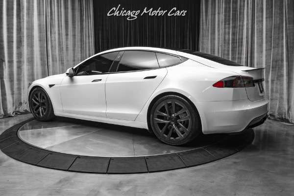 Used 2021 Tesla Model S Plaid! Autopilot! 21 in Arachnid Wheels Extra Pirelli Winter Tires AWD for sale Sold at Chicago Motor Cars in West Chicago IL 60185 3