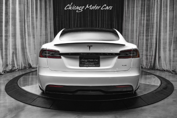 Used 2021 Tesla Model S Plaid! Autopilot! 21 in Arachnid Wheels Extra Pirelli Winter Tires AWD for sale Sold at Chicago Motor Cars in West Chicago IL 60185 4