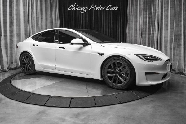 Used 2021 Tesla Model S Plaid! Autopilot! 21 in Arachnid Wheels Extra Pirelli Winter Tires AWD for sale Sold at Chicago Motor Cars in West Chicago IL 60185 6