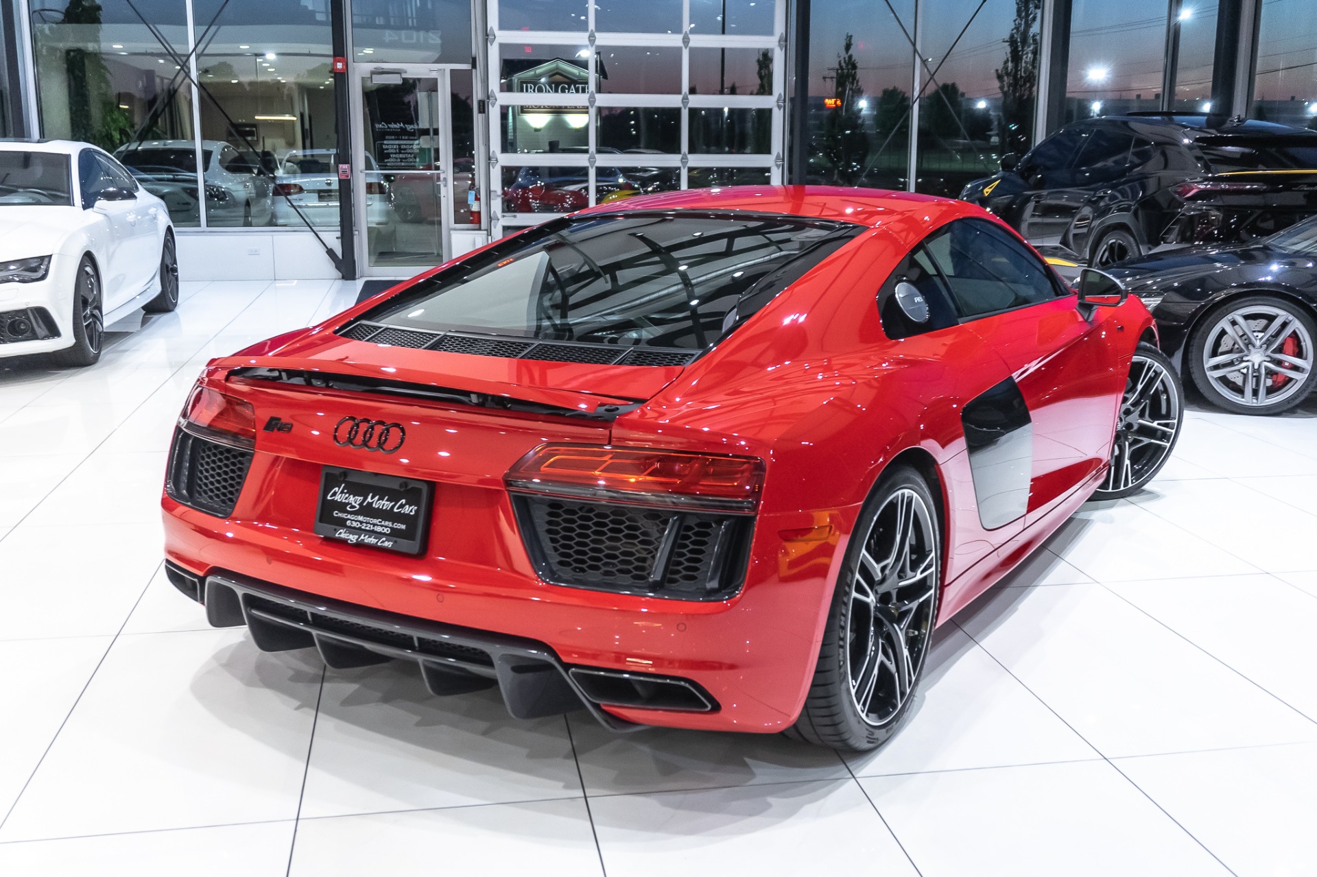 Used-2017-Audi-R8-52-Quattro-V10-Coupe-Competition-Seats-Front-Paint-Protection-Film