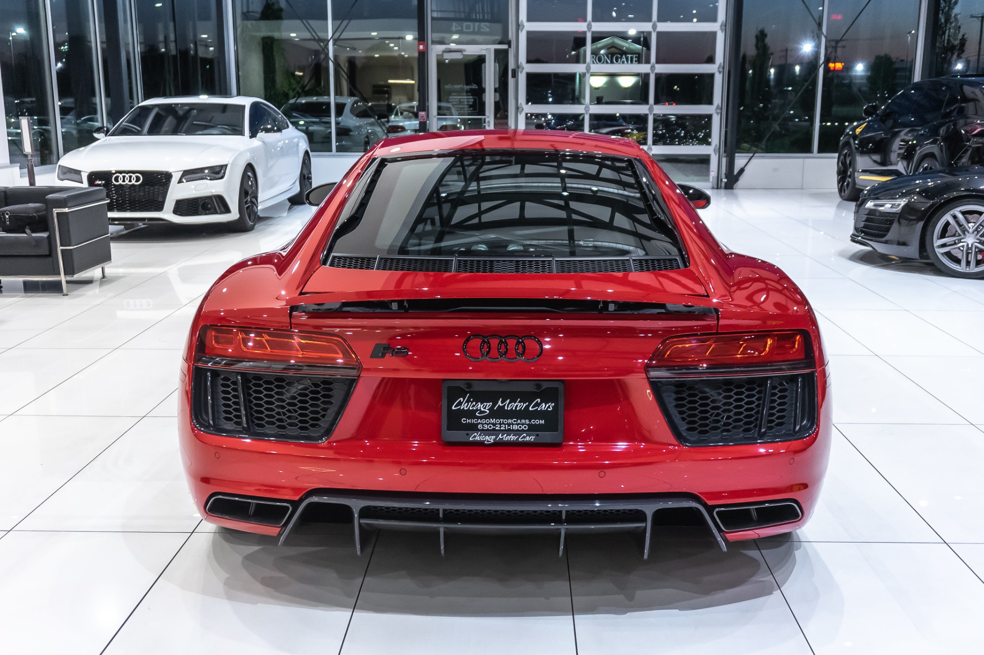 Used-2017-Audi-R8-52-Quattro-V10-Coupe-Competition-Seats-Front-Paint-Protection-Film