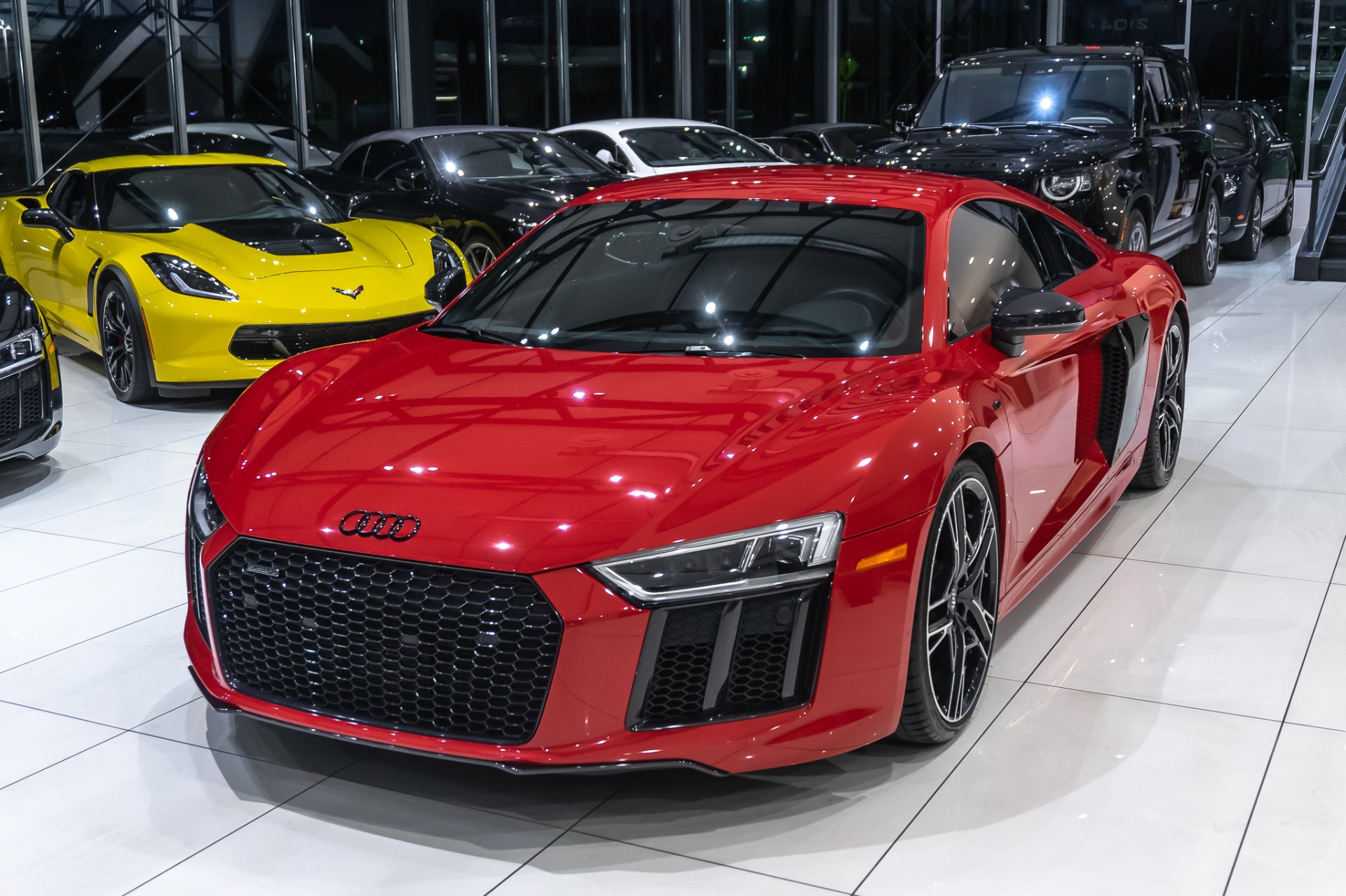 Used-2017-Audi-R8-52-Quattro-V10-Coupe-Competition-Seats-Front-Paint-Protection-Film