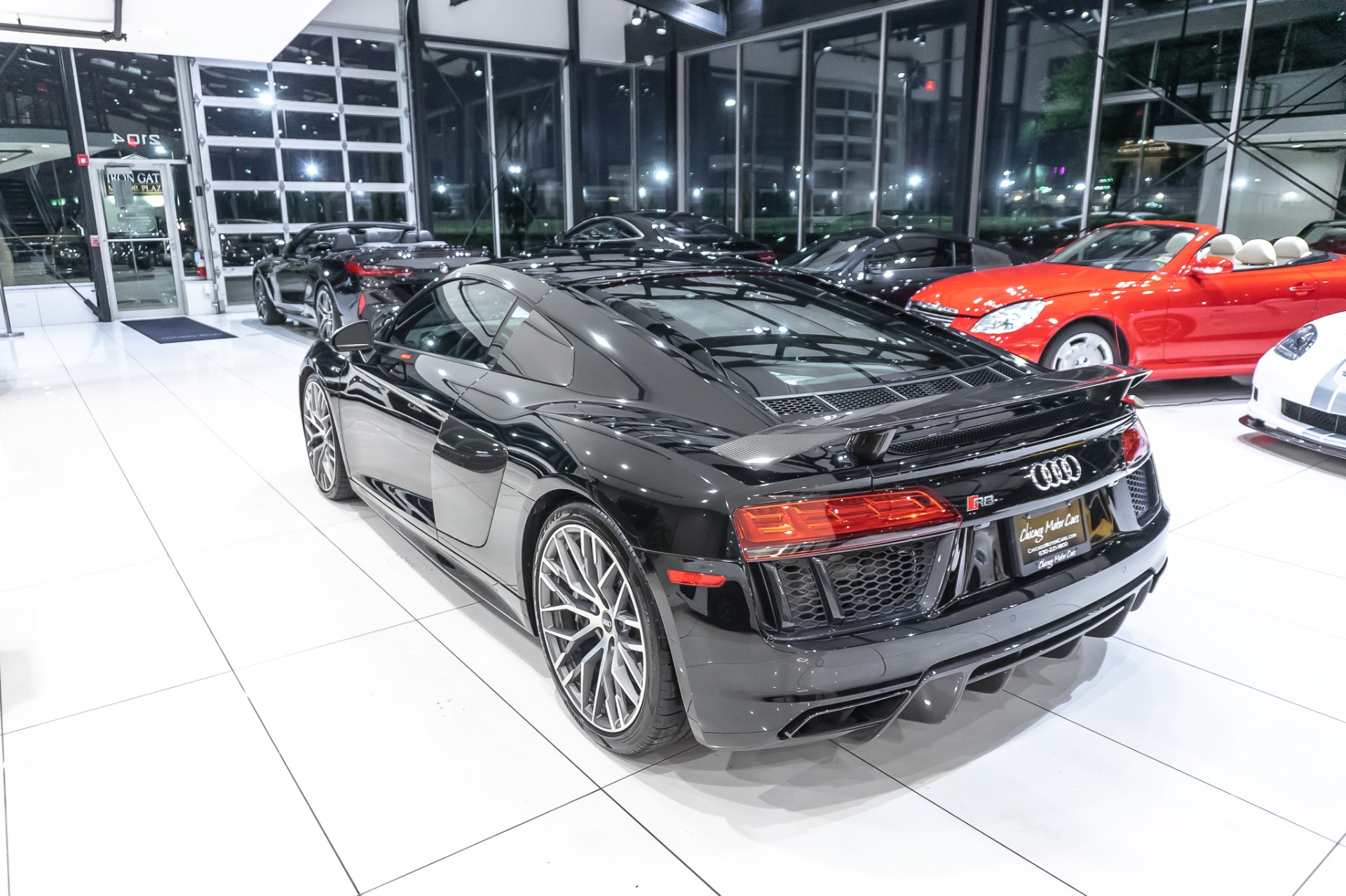 Used-2017-Audi-R8-52-quattro-V10-Plus-COUPE-Diamond-Stitch-Pkg-Larini-Valved-Exhaust-Full-Car-PPF