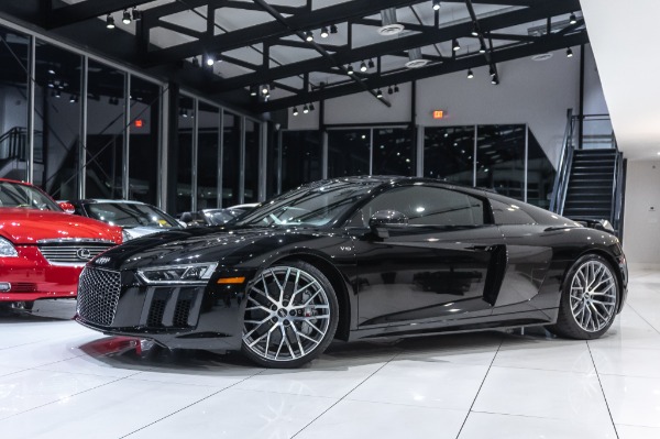 Used 2017 Audi R8 5.2 quattro V10 Plus COUPE Diamond Stitch Pkg +Larini Valved Exhaust+ Full Car PPF! for sale Sold at Chicago Motor Cars in West Chicago IL 60185 2