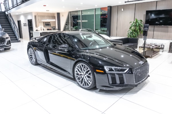 Used 2017 Audi R8 5.2 quattro V10 Plus COUPE Diamond Stitch Pkg +Larini Valved Exhaust+ Full Car PPF! for sale Sold at Chicago Motor Cars in West Chicago IL 60185 6