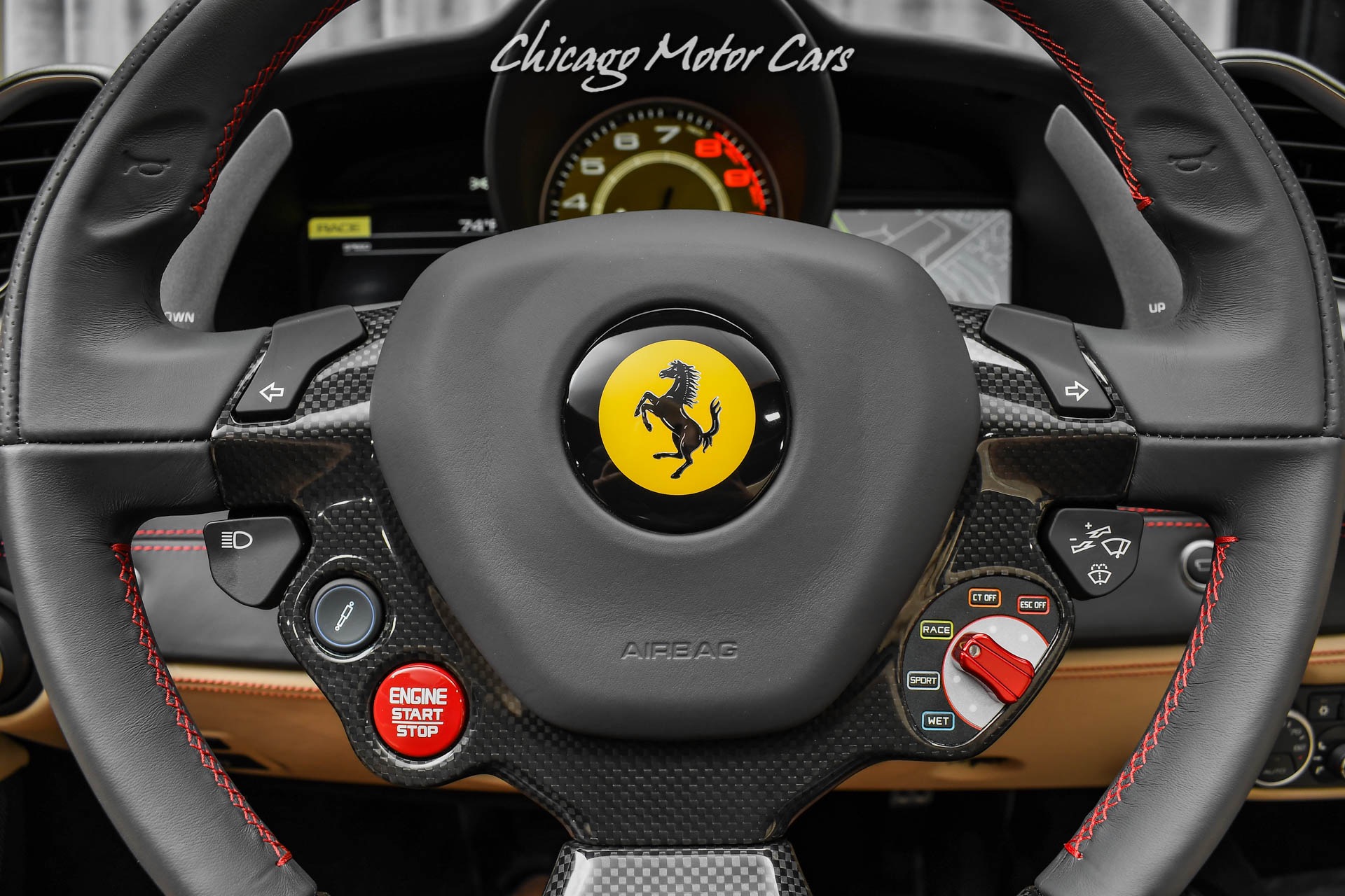 Used-2019-Ferrari-488-Spider-Only-1700-Miles-Carbon-Fiber-Everywhere-Optioned-Extremely-Well