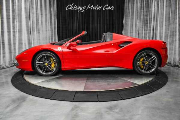 Used-2019-Ferrari-488-Spider-Only-1700-Miles-Carbon-Fiber-Everywhere-Optioned-Extremely-Well