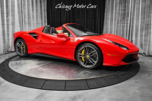 Used-2019-Ferrari-488-Spider-Only-1700-Miles-Carbon-Fiber-Everywhere-Optioned-Extremely-Well