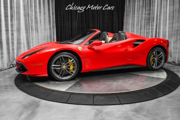 Used 2019 Ferrari 488 Spider Only 1700 Miles! Carbon Fiber Everywhere Optioned Extremely Well! for sale Sold at Chicago Motor Cars in West Chicago IL 60185 1