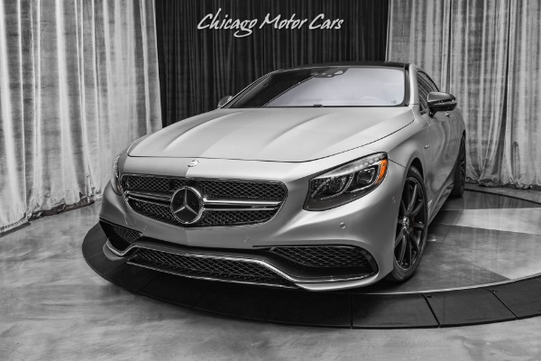 Used 2016 Mercedes-Benz S65 AMG Coupe V12! Carbon Ceramic Brakes! Carbon Fiber! Rare Matte Grey! for sale Sold at Chicago Motor Cars in West Chicago IL 60185 2