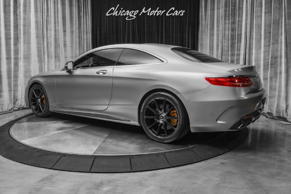 Used 2016 Mercedes-Benz S65 AMG Coupe V12! Carbon Ceramic Brakes! Carbon Fiber! Rare Matte Grey! for sale Sold at Chicago Motor Cars in West Chicago IL 60185 3