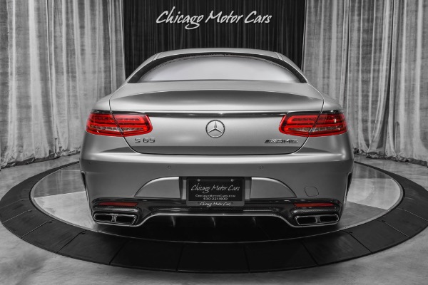 Used 2016 Mercedes-Benz S65 AMG Coupe V12! Carbon Ceramic Brakes! Carbon Fiber! Rare Matte Grey! for sale Sold at Chicago Motor Cars in West Chicago IL 60185 4