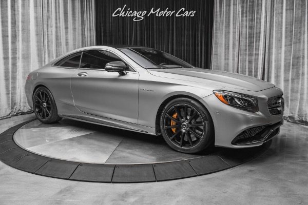 Used 2016 Mercedes-Benz S65 AMG Coupe V12! Carbon Ceramic Brakes! Carbon Fiber! Rare Matte Grey! for sale Sold at Chicago Motor Cars in West Chicago IL 60185 6