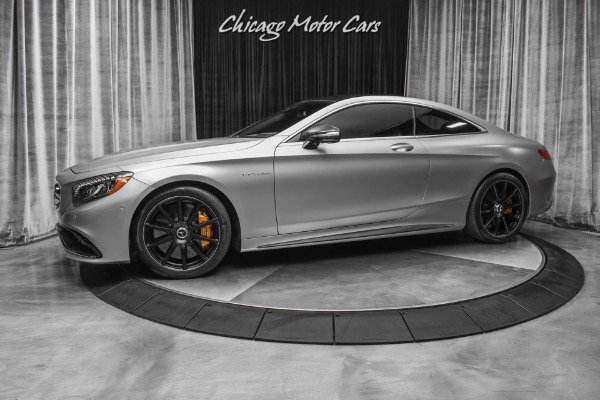 Used 2016 Mercedes-Benz S65 AMG Coupe V12! Carbon Ceramic Brakes! Carbon Fiber! Rare Matte Grey! for sale Sold at Chicago Motor Cars in West Chicago IL 60185 1