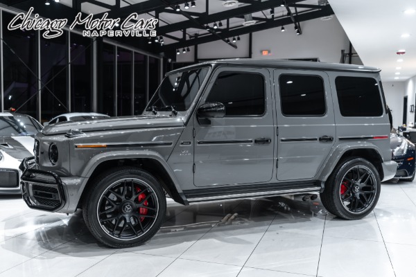 Used 2021 Mercedes-Benz G63 AMG SUV Rare Arabian Grey Paint! Carbon Fiber Interior Pack! FI Exhaust! for sale Sold at Chicago Motor Cars in West Chicago IL 60185 1