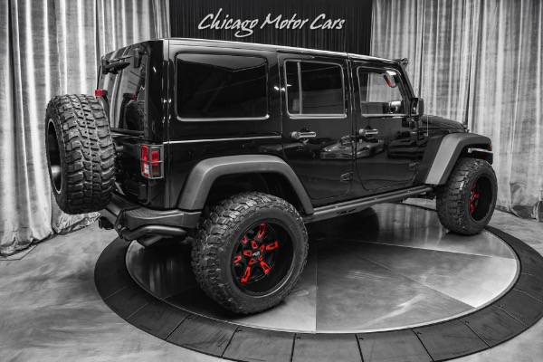 Used 2013 Jeep Wrangler Unlimited Sahara Moab! 4 inch! Lift 35in Tires Hardtop + Bestop Soft top! Leather! for sale Sold at Chicago Motor Cars in West Chicago IL 60185 5