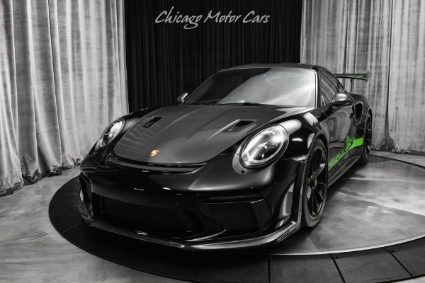 Used 2019 Porsche 911 GT3 RS Weissach Package Lift System Sharkwerks $30k+ In Carbon! Serviced! for sale Sold at Chicago Motor Cars in West Chicago IL 60185 2