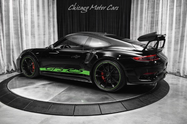 Used 2019 Porsche 911 GT3 RS Weissach Package Lift System Sharkwerks $30k+ In Carbon! Serviced! for sale Sold at Chicago Motor Cars in West Chicago IL 60185 3