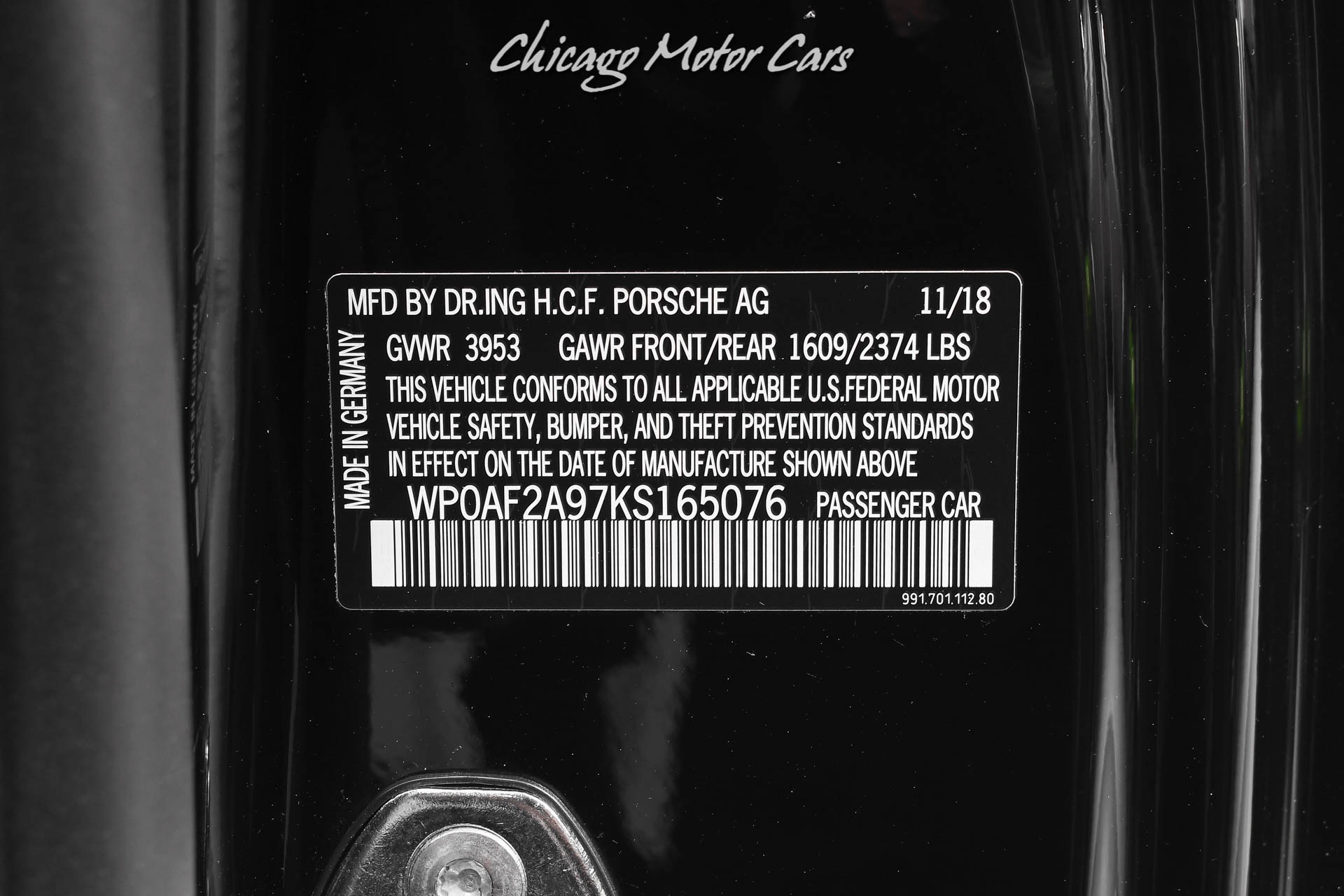 2019 PORSCHE 911 - Image 62