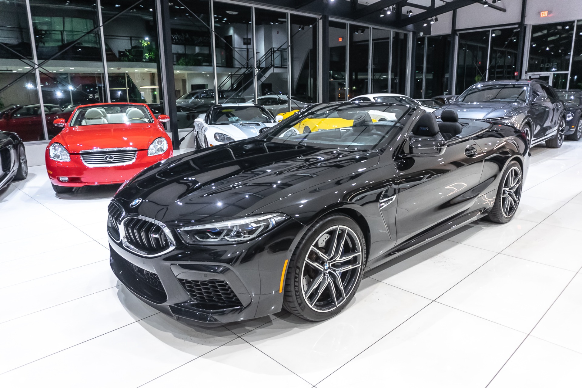 Used-2020-BMW-M8-Convertible-AWD-Original-MSRP-147k-Only-3k-Miles-Triple-Black