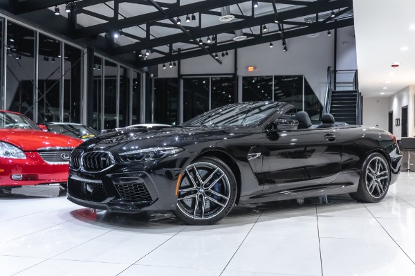 Used 2020 BMW M8 Convertible AWD Original MSRP $147k+ Only 3k Miles! Triple Black! for sale Sold at Chicago Motor Cars in West Chicago IL 60185 2