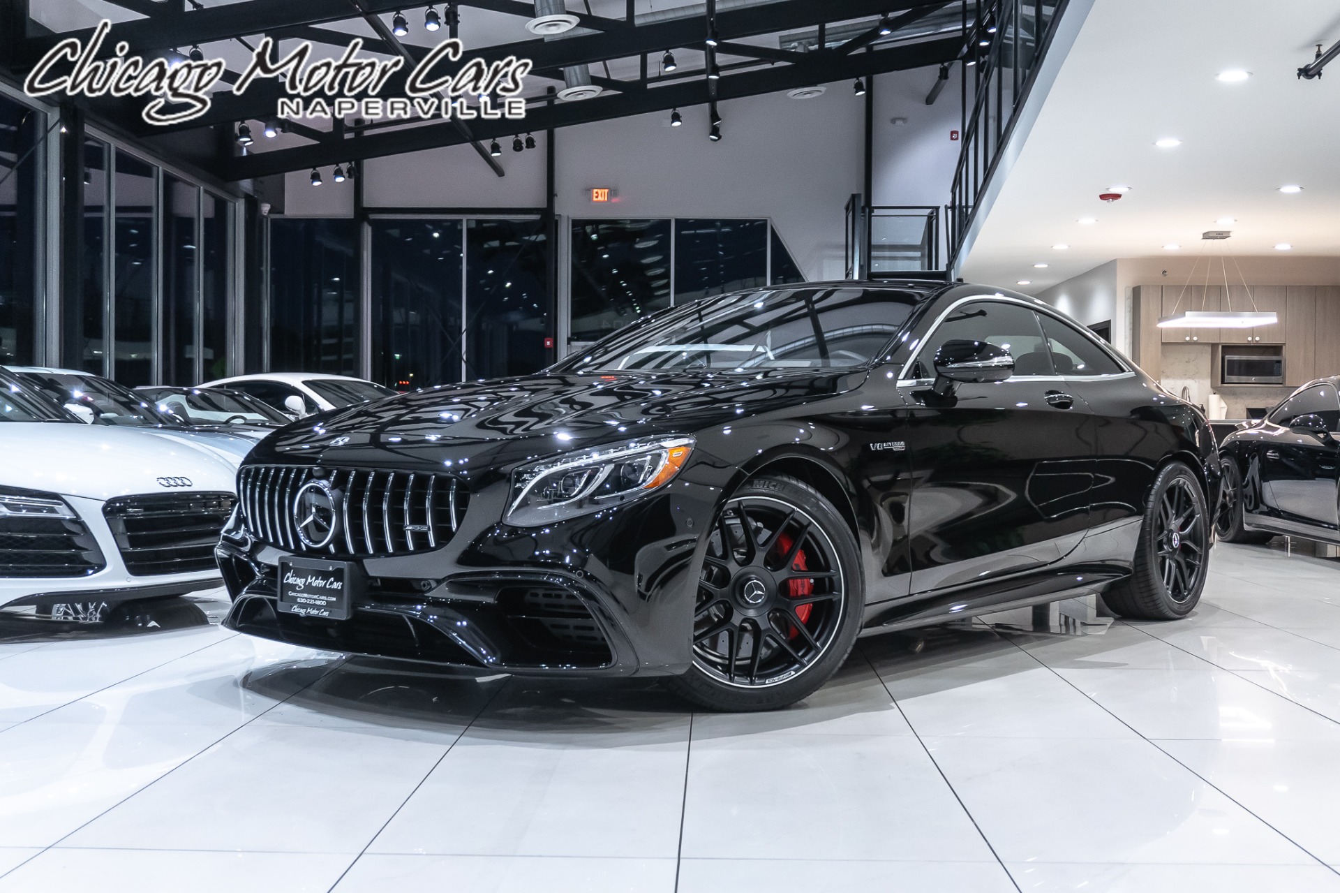 Used 2020 Mercedes-Benz S63 Coupe DESIGNO+CARBON FIBER+DRIVERS ASST PKG HARD LOADED $187K+MSRP for sale Sold at Chicago Motor Cars in West Chicago IL 60185 1